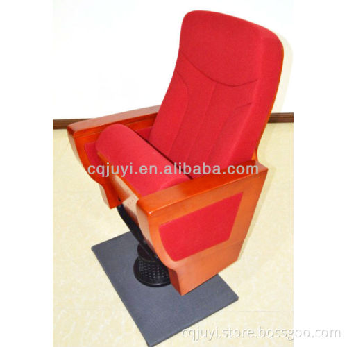 China manufacturer low price folding good quality fabric theater chairs cinema arm chairs furniture for sale JY-999D